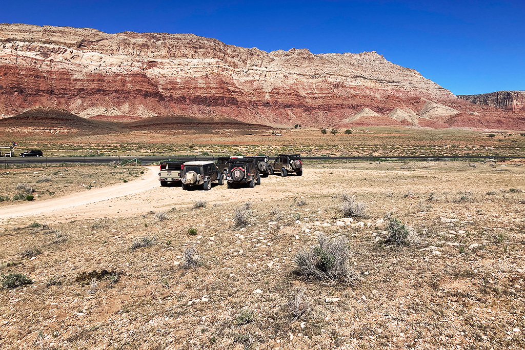 Exiting the Navajo Nation at the junction of Highway 89 in the north