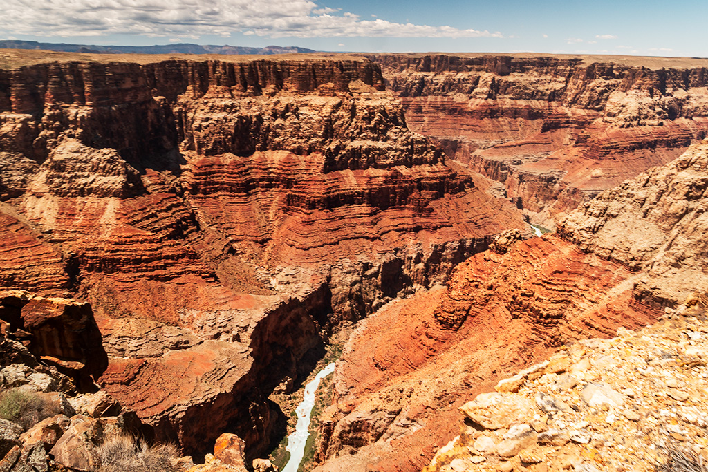 Little Colorado River Gorge, five miles east of where it joins the Colorado River