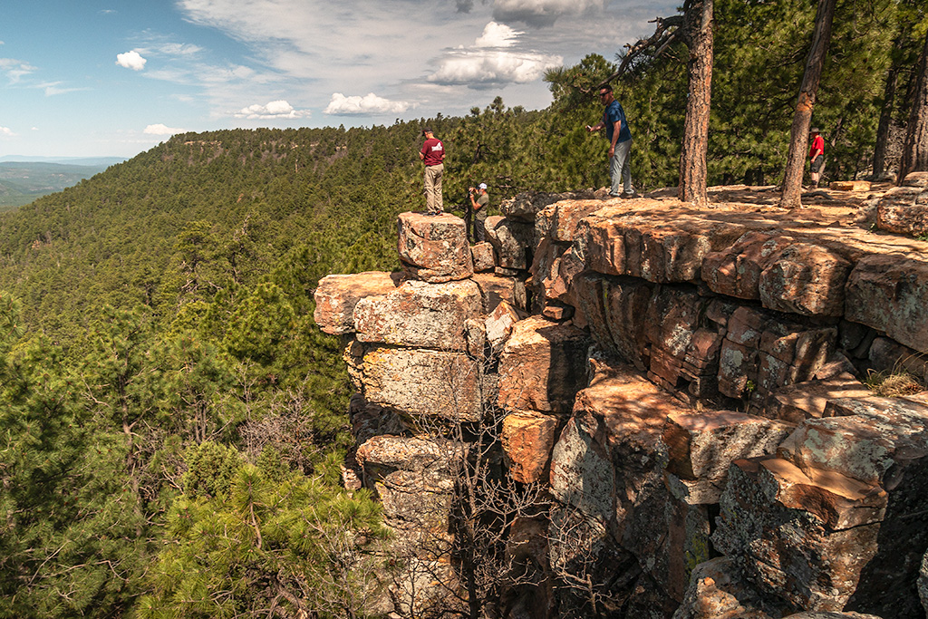 The Mogollon Rim along USFS Road 300