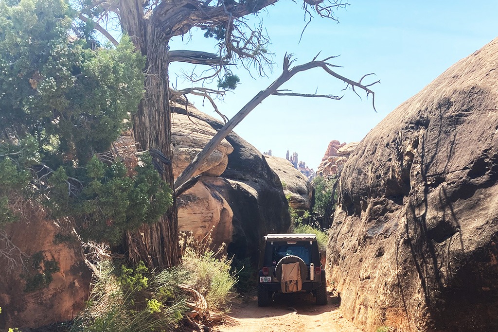 Elephant Hill trail, Moab